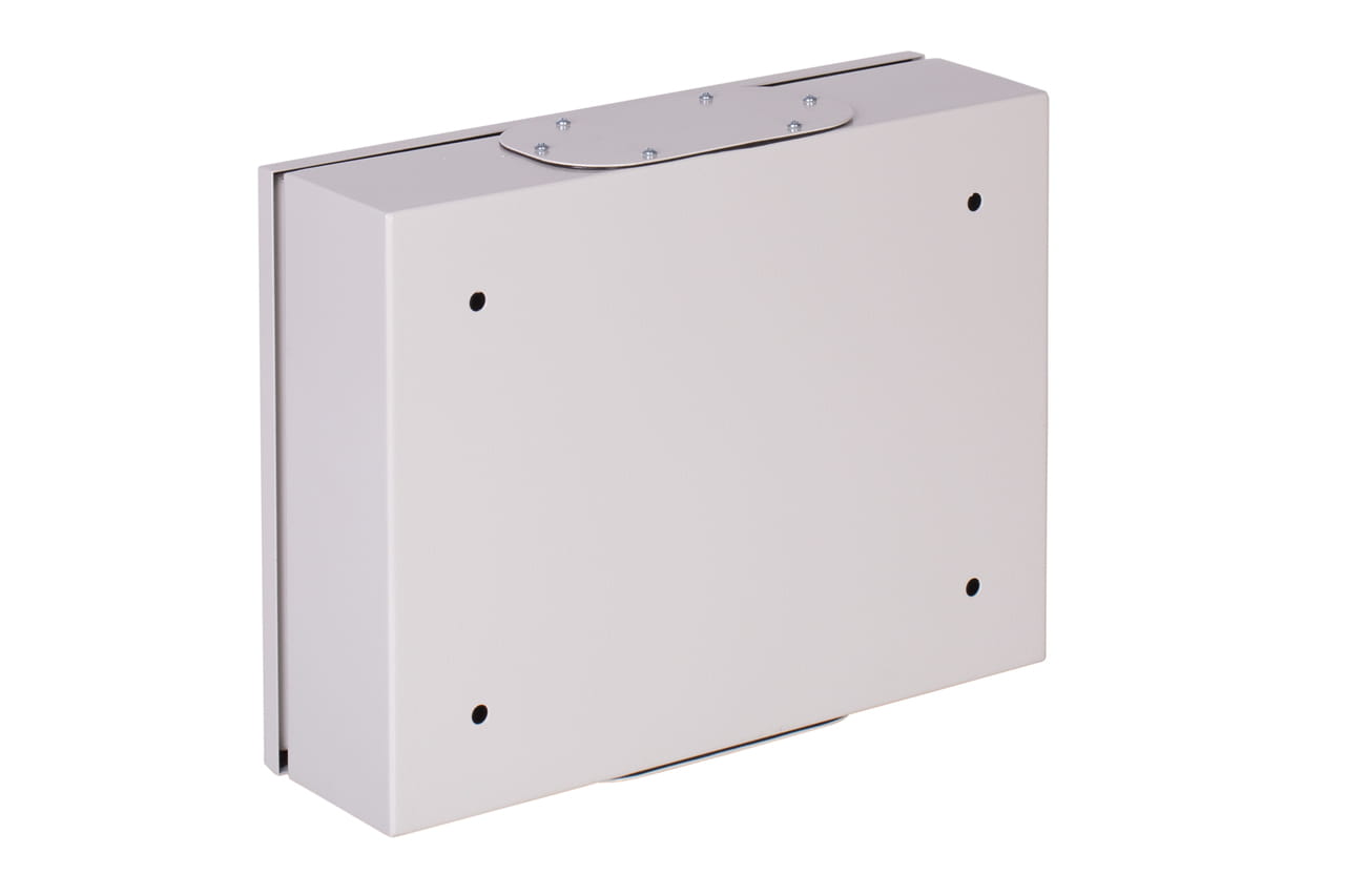 Obudowa hermetyczna IP66 400x150x120mm Szara z szyną TH Szafa Sterownicza RH 41-120 TWIST tył