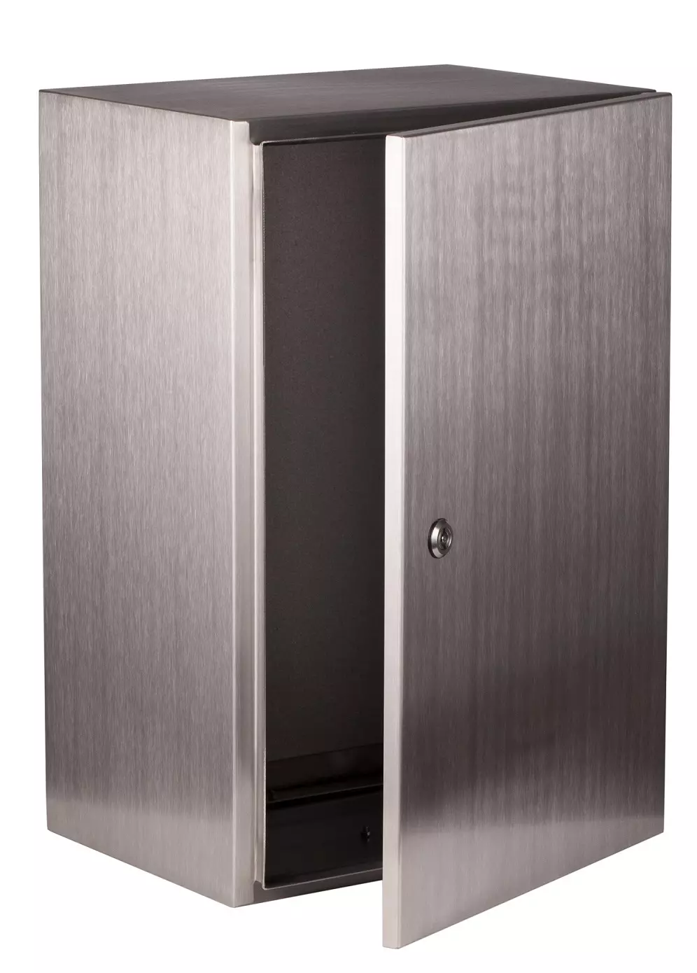 Skrzynka elektryczna nierdzewna RH drzwi otwarte