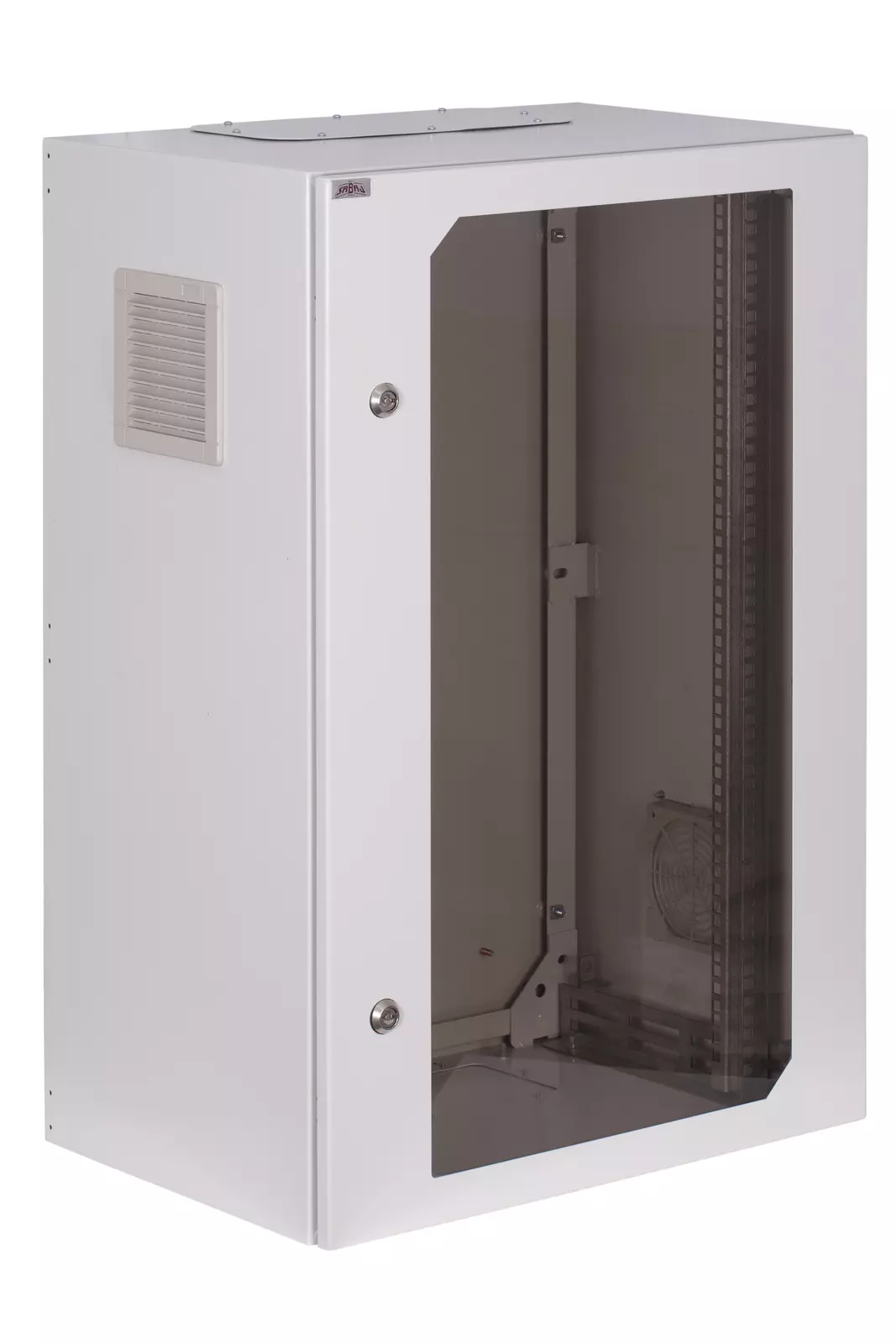 Szafa rack wisząca 19 SWK 18U 600x400