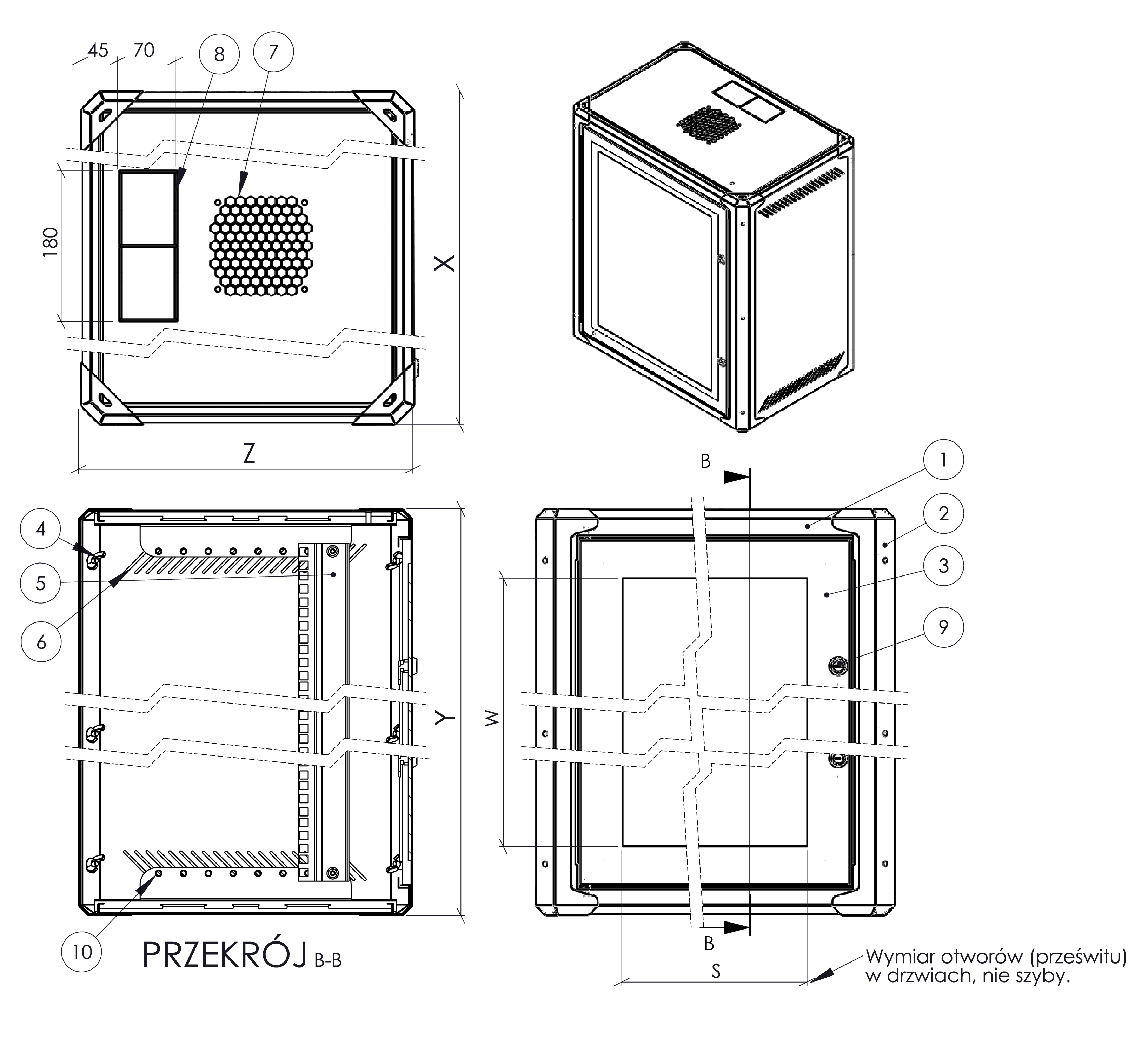 szafa rack zastosowanie