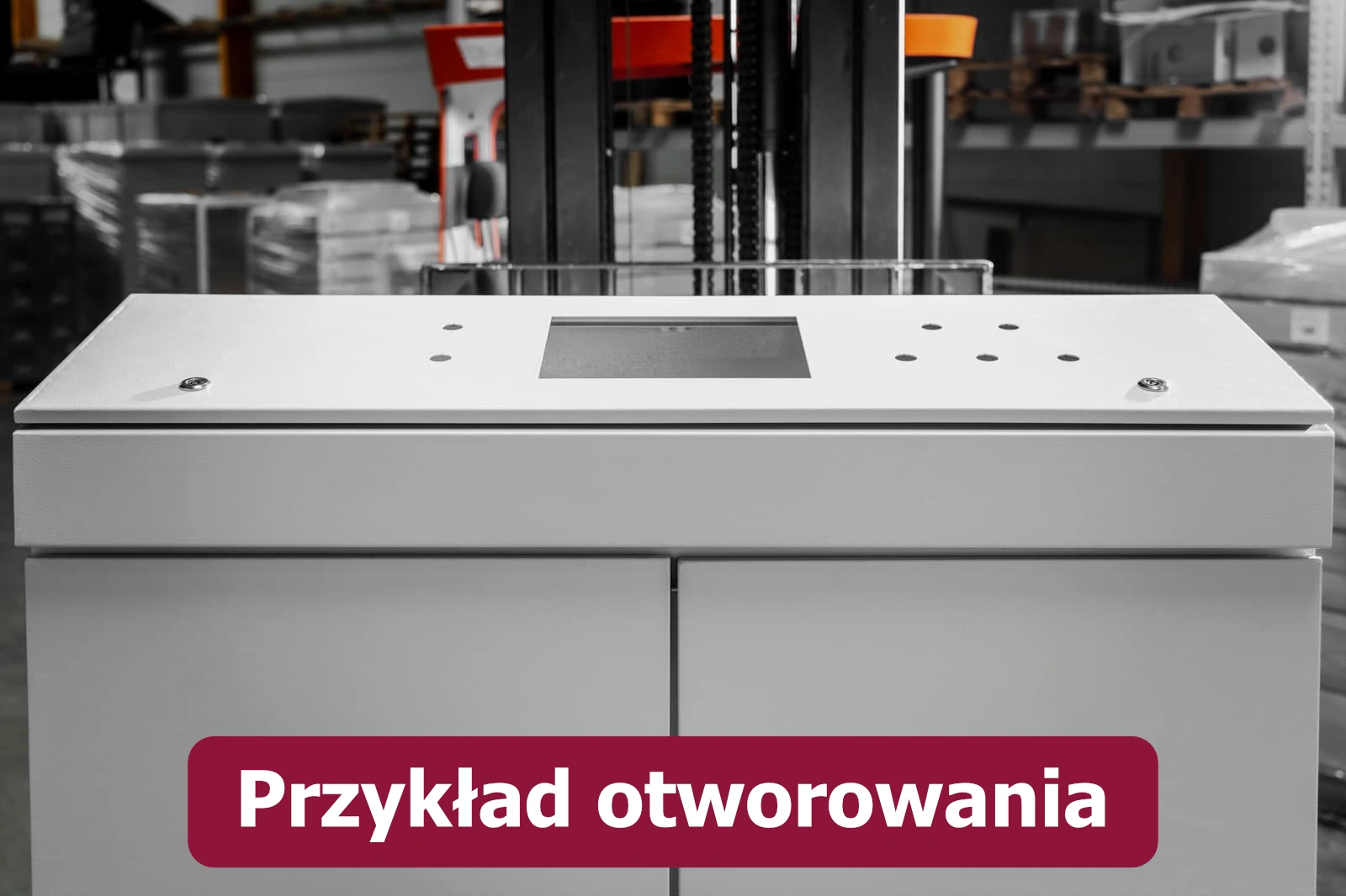 Pulpit sterowniczy otworowanie